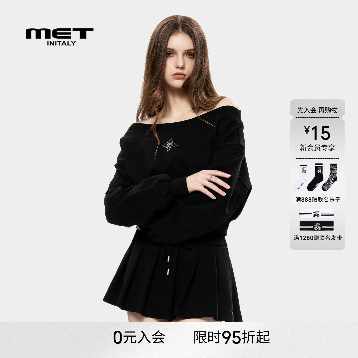 MET initaly麦特早春卫衣/绒衫