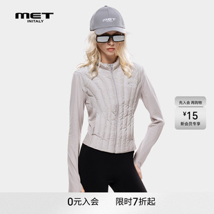 MET initaly轻户外立领羽绒服女冬季修身收腰显瘦短款保暖外套