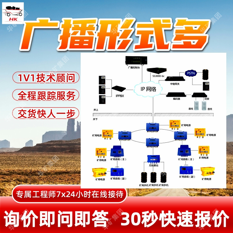 KT190(A)矿用广播通信系统 故障报警 数字化IP可寻址广播通信系统