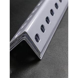 货架角钢材料组装仓库置物架多层角铁钢材三角铁支架带孔自由组合