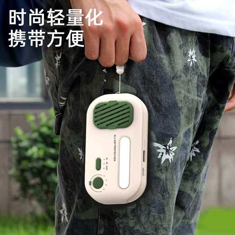 便携无线驱蚊器户外露营钓鱼防蚊虫强力驱蚊子移动充电随身电加热