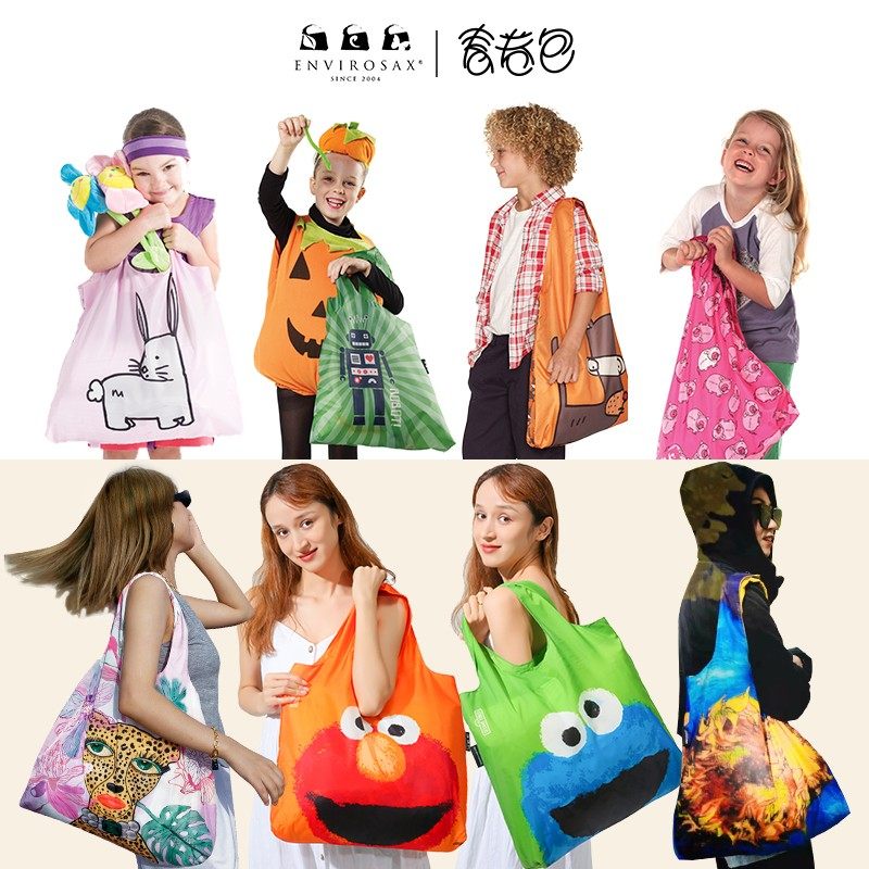 Envirosax春卷包大号环保袋时尚购物袋大容量可折叠防泼水高颜值