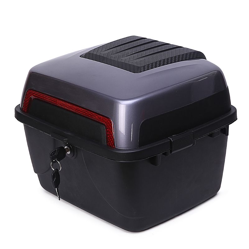 电动车后尾箱带支架电摩后备箱加厚通用型免拆靠背尾架外卖原装