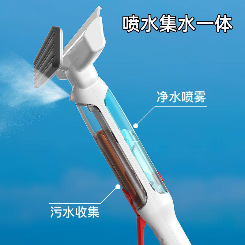 擦玻璃清洁神器长杆擦玻璃神器加长专业高层高楼窗外双面擦刮一体