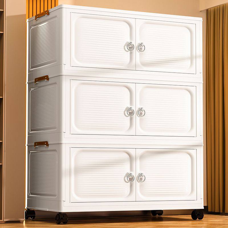 大容量收纳箱折叠收纳柜塑料储物柜置物柜客厅衣服衣物玩具零食柜,收纳整理,收纳柜,淘宝优惠券,粉丝福利购,淘宝优惠卷