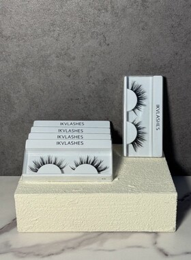 【组合装】IKVLASHES欧美整簇假睫毛超舒服软高质量水貂浓密