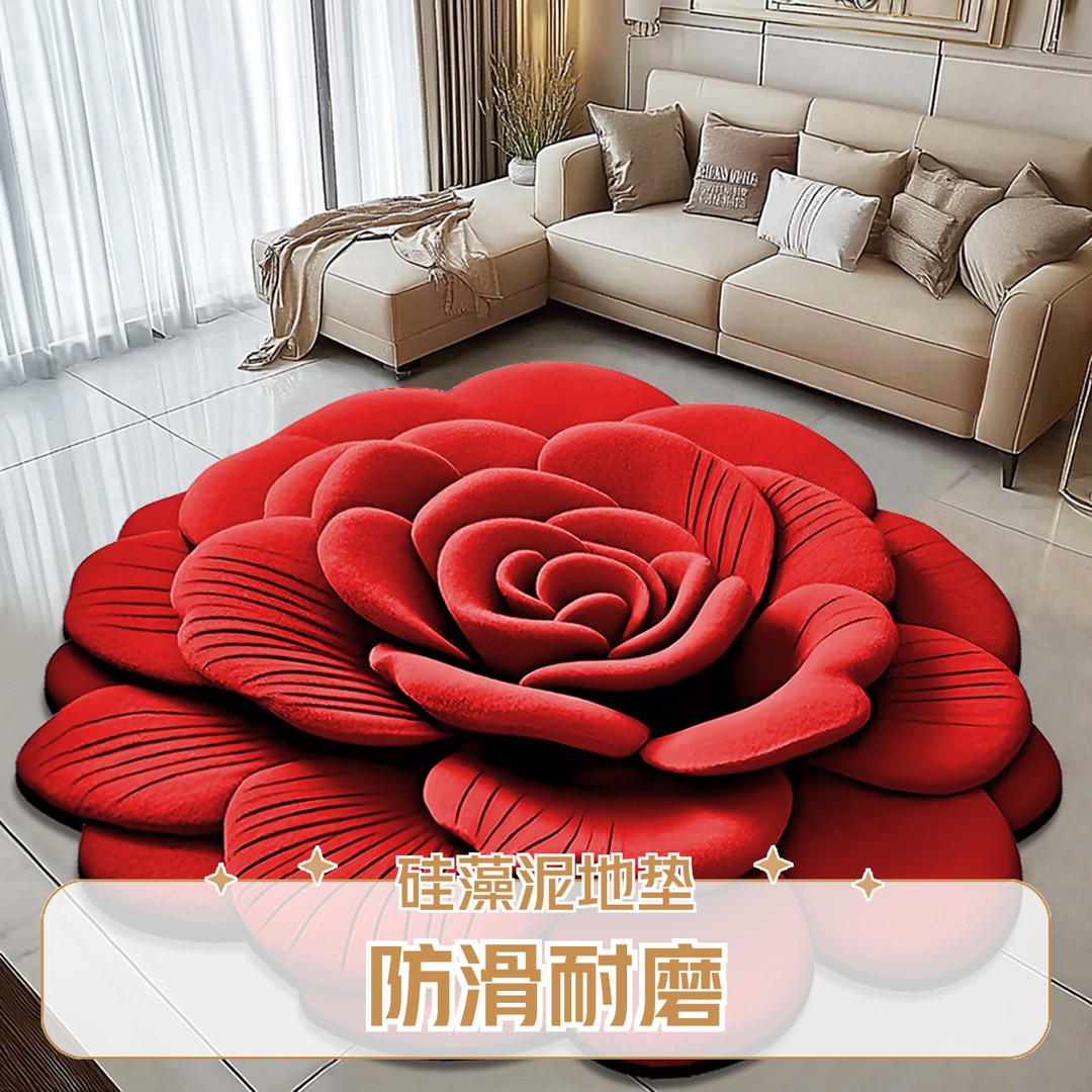 入户门硅藻泥地垫新款门口地毯玄关家用客厅免洗耐磨地毯地垫防滑