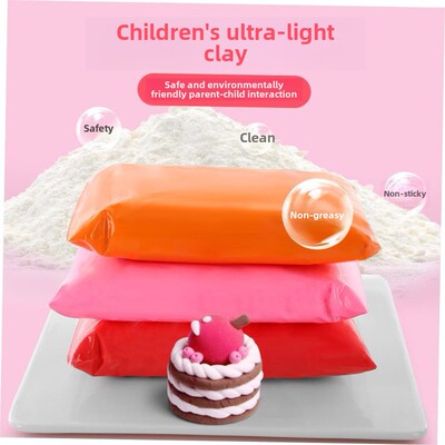 light clay polymer plasticine clay air dry playdough粘土玩具