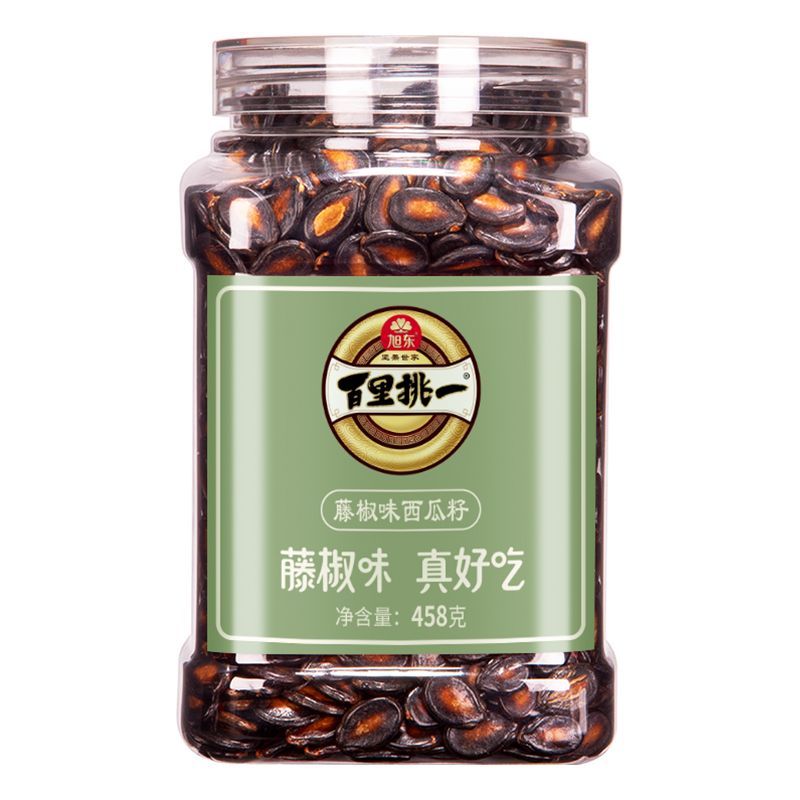 旭东藤椒味西瓜子百里挑一瓜子密封罐装散装新鲜休闲零食年货炒货