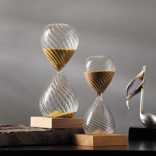 十分钟沙漏礼物钻石创意摆件男生简约时间倒计时现代五分个性