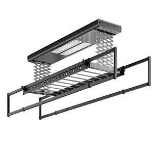 亿家好太太电动晾衣架遥控升降烘干晒衣架家用智能阳台顶装晒衣杆