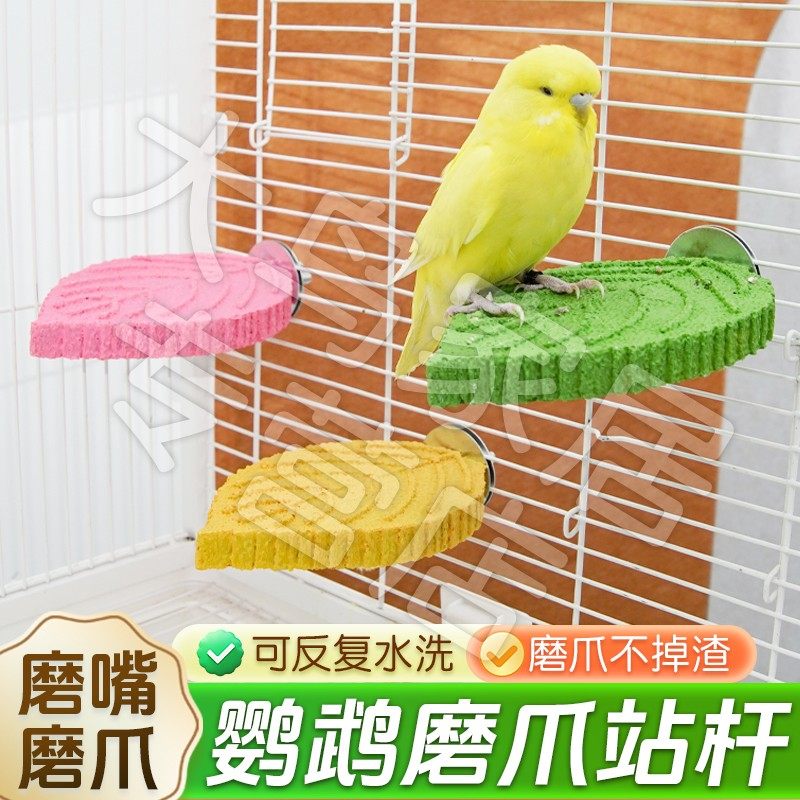 【磨喙磨爪 不易掉渣】鹦鹉树叶磨砂站杆玄凤站架鸟用树脂耐啃咬K,宠物/宠物食品及用品,鸟玩具,淘宝优惠券,粉丝福利购,淘宝优惠卷