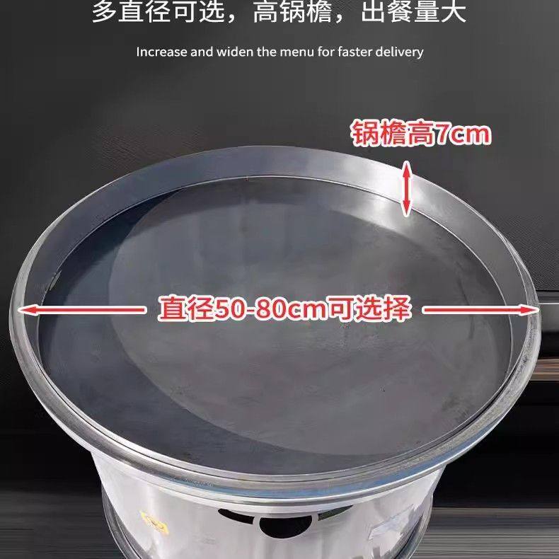 商用锅贴机自动温控旋转煎包炉燃气生煎包水煎包专用锅煎饺机摆摊