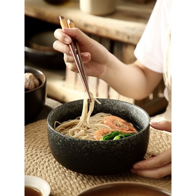 Tableware Ceramic-Bowls Porcelain Ramen Soup Wind-Bowl-Inch