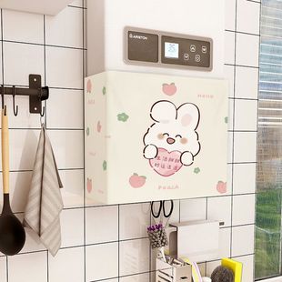 柜防尘门帘 热水器遮挡帘厨房管道魔术贴帘子电表箱杂物遮丑布帘鞋