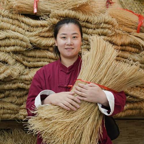 山东枣庄红薯粉条农家燕子地瓜粉条红苕粉条纯手工自然晾晒48小时