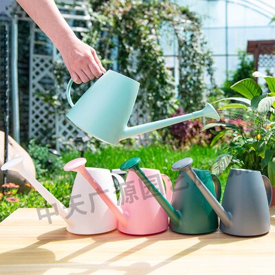 中天广源浇花洒水壶塑料长嘴浇水壶园艺工具浇花神器壶头可拆卸