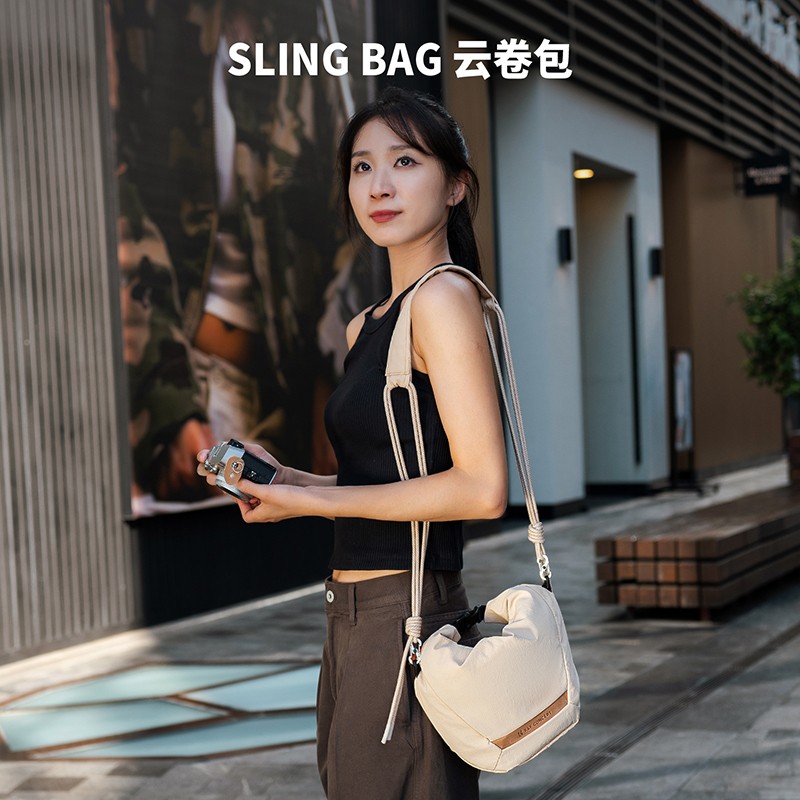 K&F CONCEPT卓尔云卷包相机包单肩摄影包富士数码收纳佳能背包