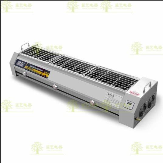 无烟燃气烧烤炉商用摆摊黑金刚黑金管烤炉液化气煤气烤生蚝机炉子