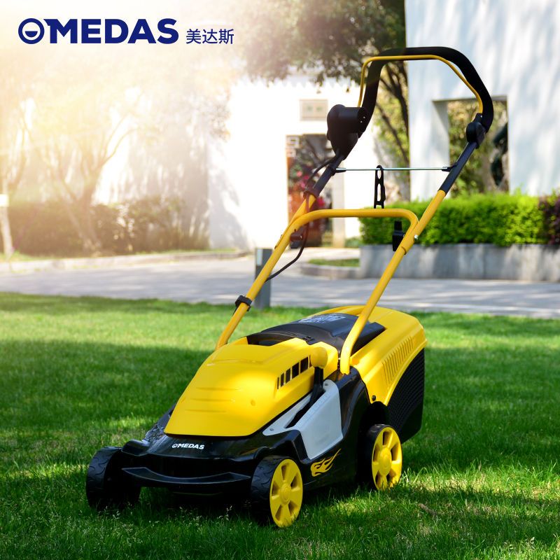 电动割草机手推式修剪草坪机多功能打草机家用小型除草机割草神器