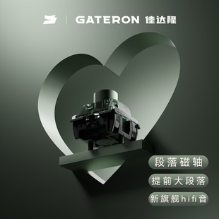 【佳达隆】新品龙吟轴段落磁轴提前大段落游戏电竞办公个性