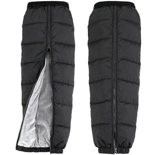 羽绒棉护膝外穿男女电动摩托车护膝冬季防风防寒加厚保暖骑行护腿