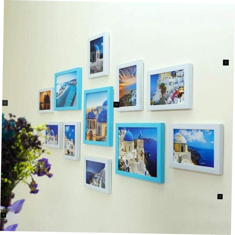 11pcs/Lot Wooden Multi Photo Frame Picture Frames Wall Hang