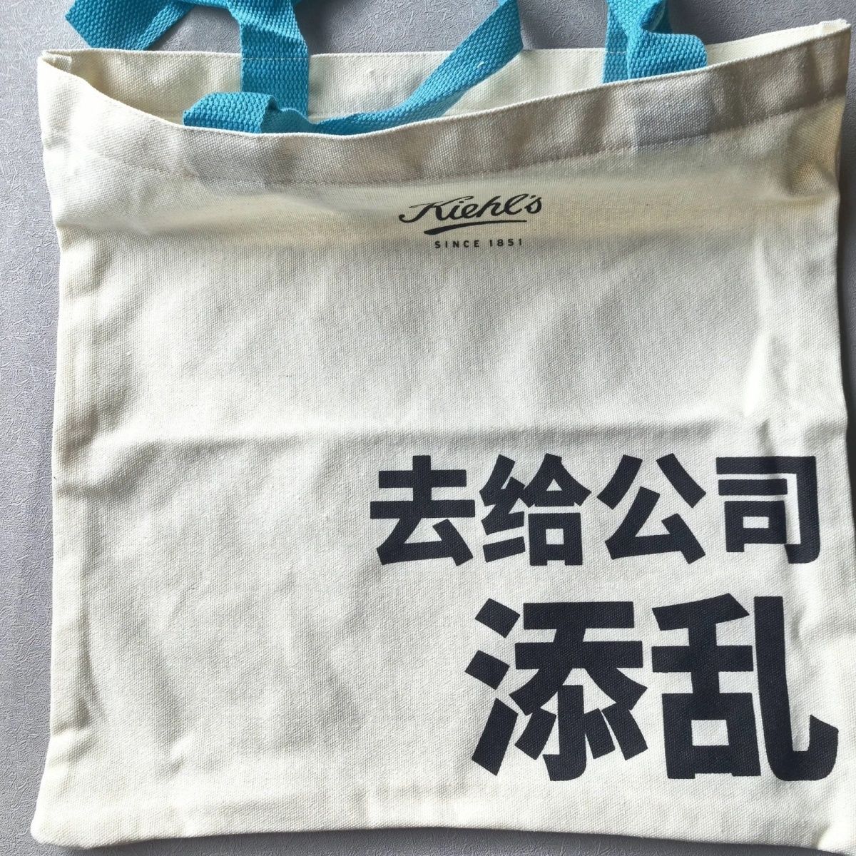 去给公司添乱帆布包学生购物袋环保袋上班通勤大容量单肩斜挎包