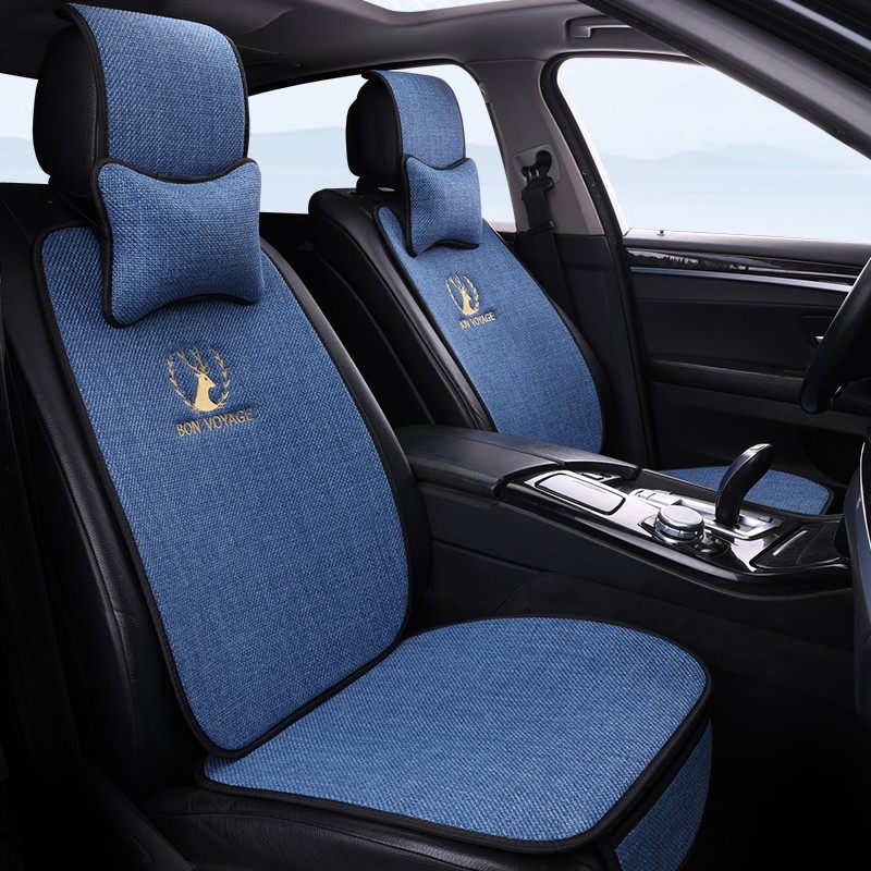 四季通用棉麻久坐布艺透气防滑耐磨汽车坐垫套四季通用,汽车用品/电子/清洗/改装,通用座套/座垫,淘宝优惠券,粉丝福利购,淘宝优惠卷