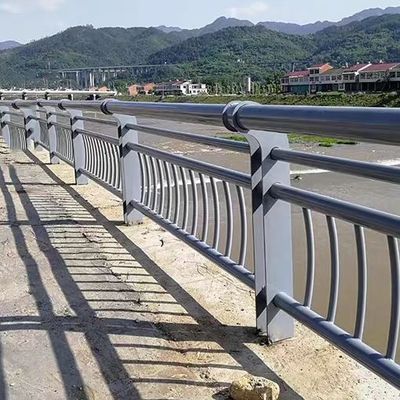 防撞桥梁护栏道路景观河道水渠隔离天桥安全不锈钢复合管定制
