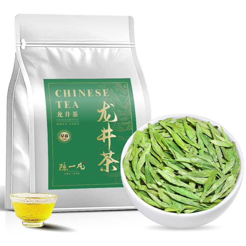 陈一凡龙井茶茶叶绿茶明前龙井绿茶浓香型新茶散装正宗绿茶叶250g