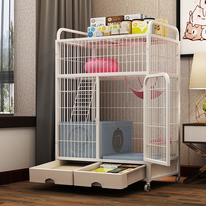 猫笼子家用猫别墅室内清仓带厕所一体超大自由空间大号多层猫笼