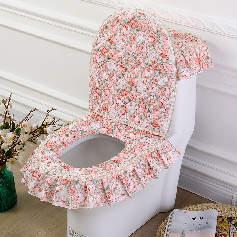 马桶垫随用随取家用卫生间套坐垫通用三件套圈卡通