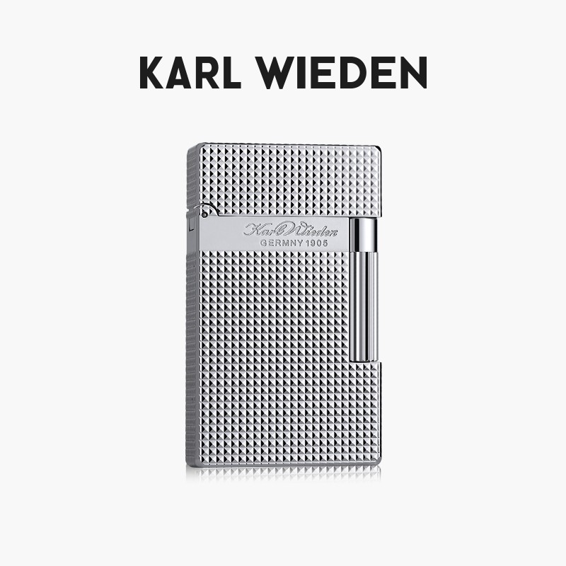 巴黎钉-KW卡尔威登煤油打火机侧滑点火黄铜朗声机高档钢琴音火机