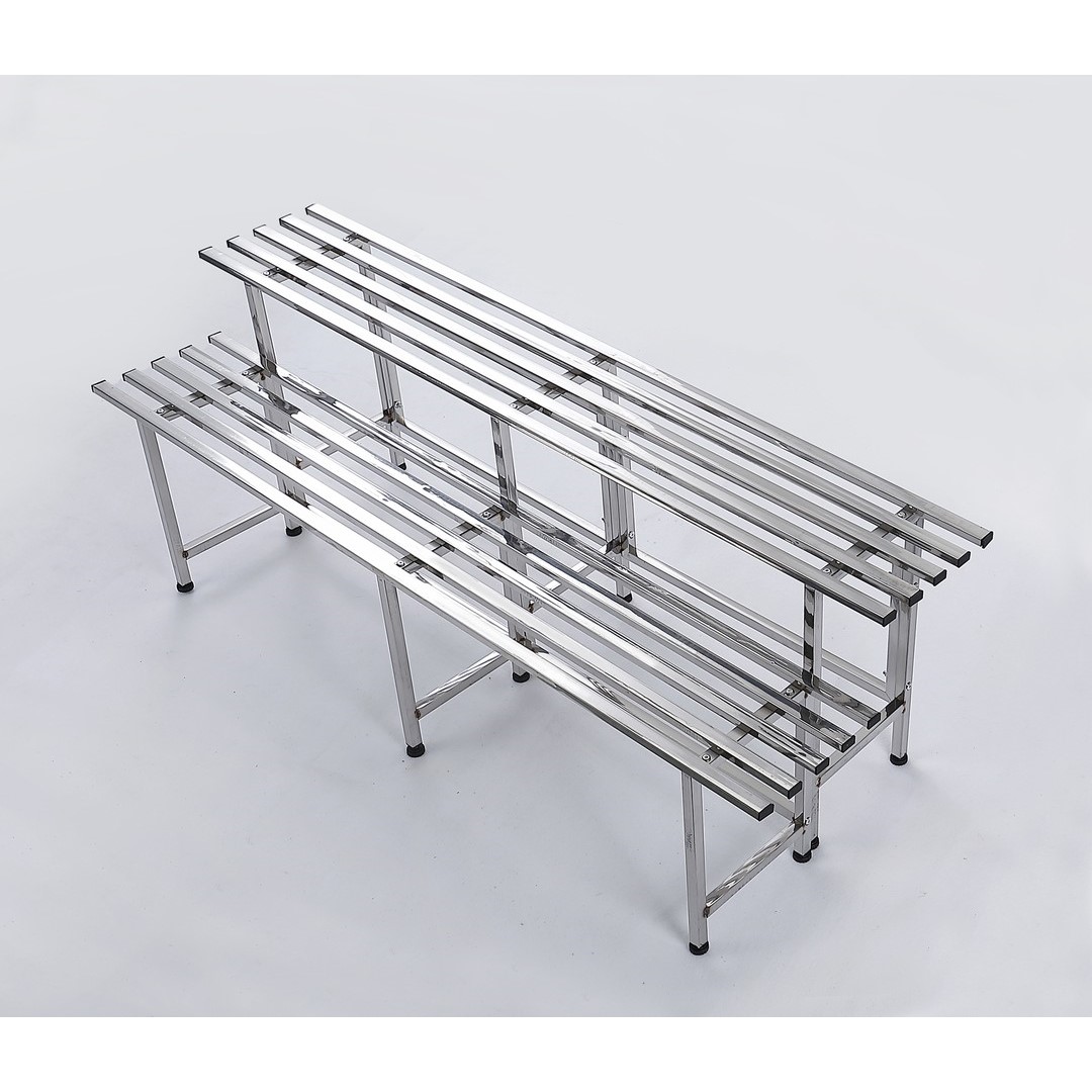 70高单层不锈钢花架手工打造圆润顶盖承载力强置物能力更强花架子