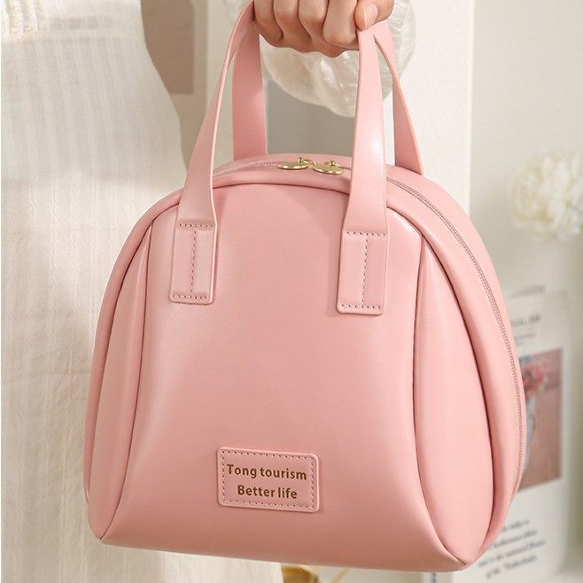 贝壳化妆包旅行百搭洗漱包斜跨女包韩版化妆品收纳外出防水简约,收纳整理,化妆包,淘宝优惠券,粉丝福利购,淘宝优惠卷