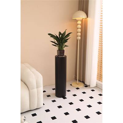 2025新款圆柱铁艺阳台花架户外落地室外托架客厅室内展示架置物架