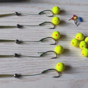 微离底钓组欧式珠珠鲤鱼草鱼湖库返底钓浮珠野钓钓鱼反底钓线组