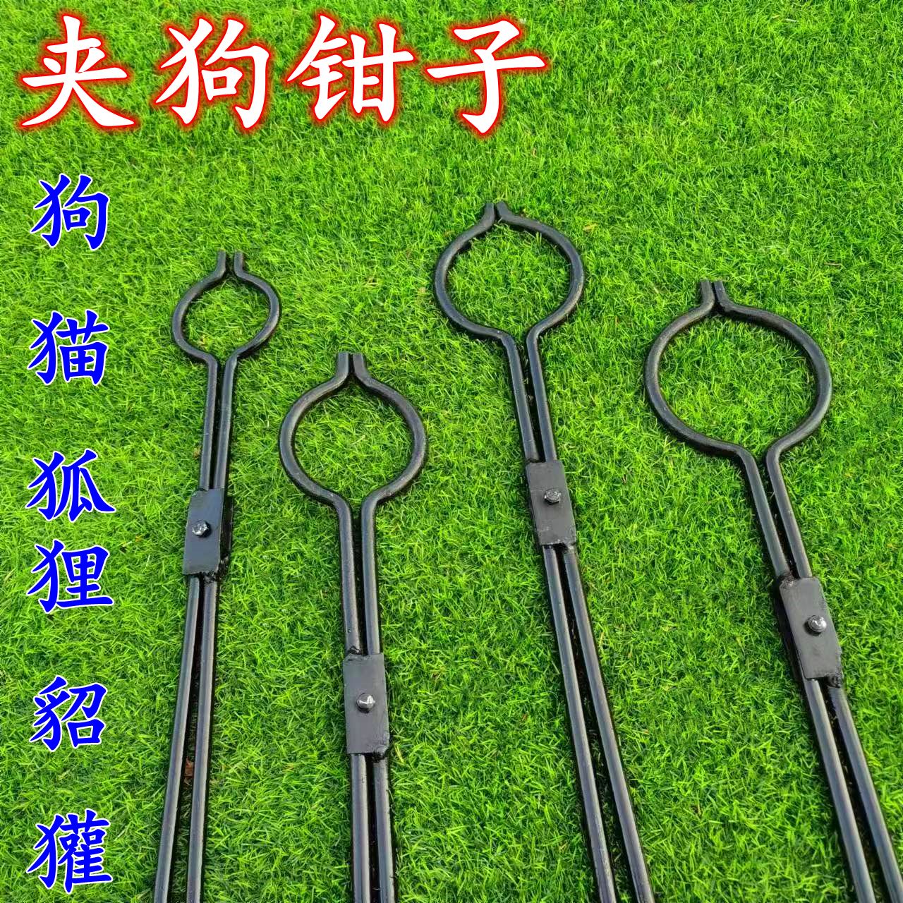 加粗防狗咬捕狗夹6cm内径