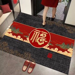 中国风80 120厘米除尘入户防滑吸水地垫好搭理门垫