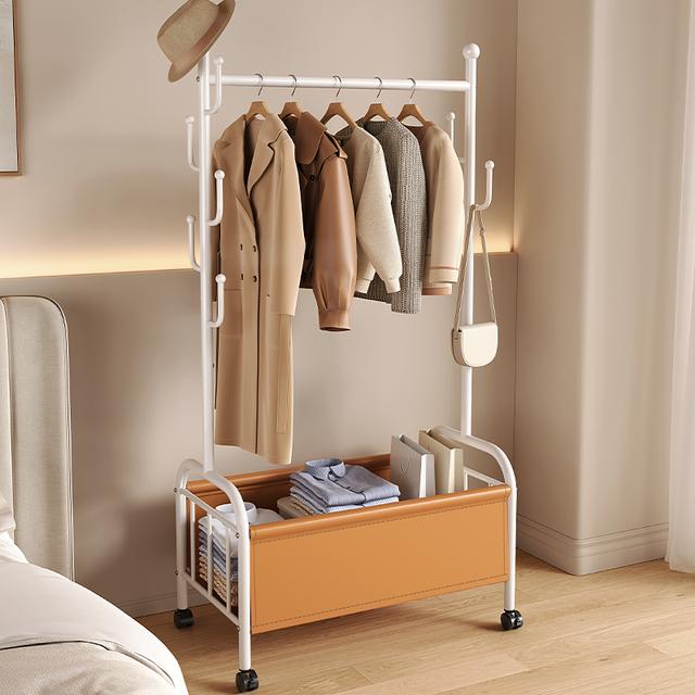 妙立家用落地式衣架轻奢挂衣架立式可移动简易仙人掌衣服架晾衣架