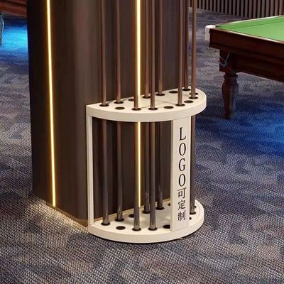 台球杆架落地柜式球杆公杆存放收纳放置架子桌球厅室俱乐部展示架