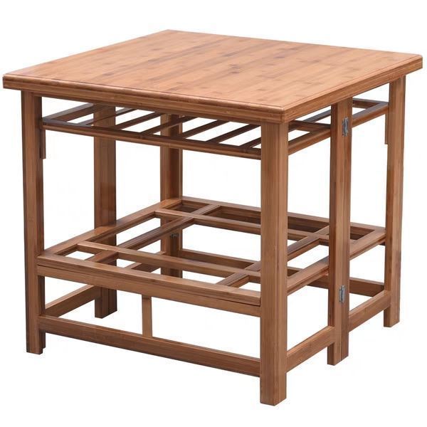 实木烤火架子冬季多功能折叠取暖炕桌餐桌学习正方形家用烤火桌子