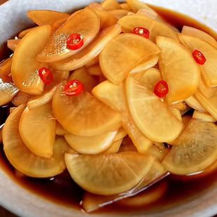 腾晖美汁萝卜整箱9酸辣饭菜脆爽开胃咸菜酱菜商用梅汁 脆萝卜