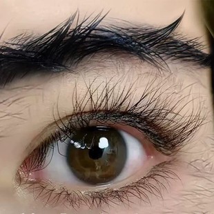 养出自然浓密眉睫 断眉 无眉