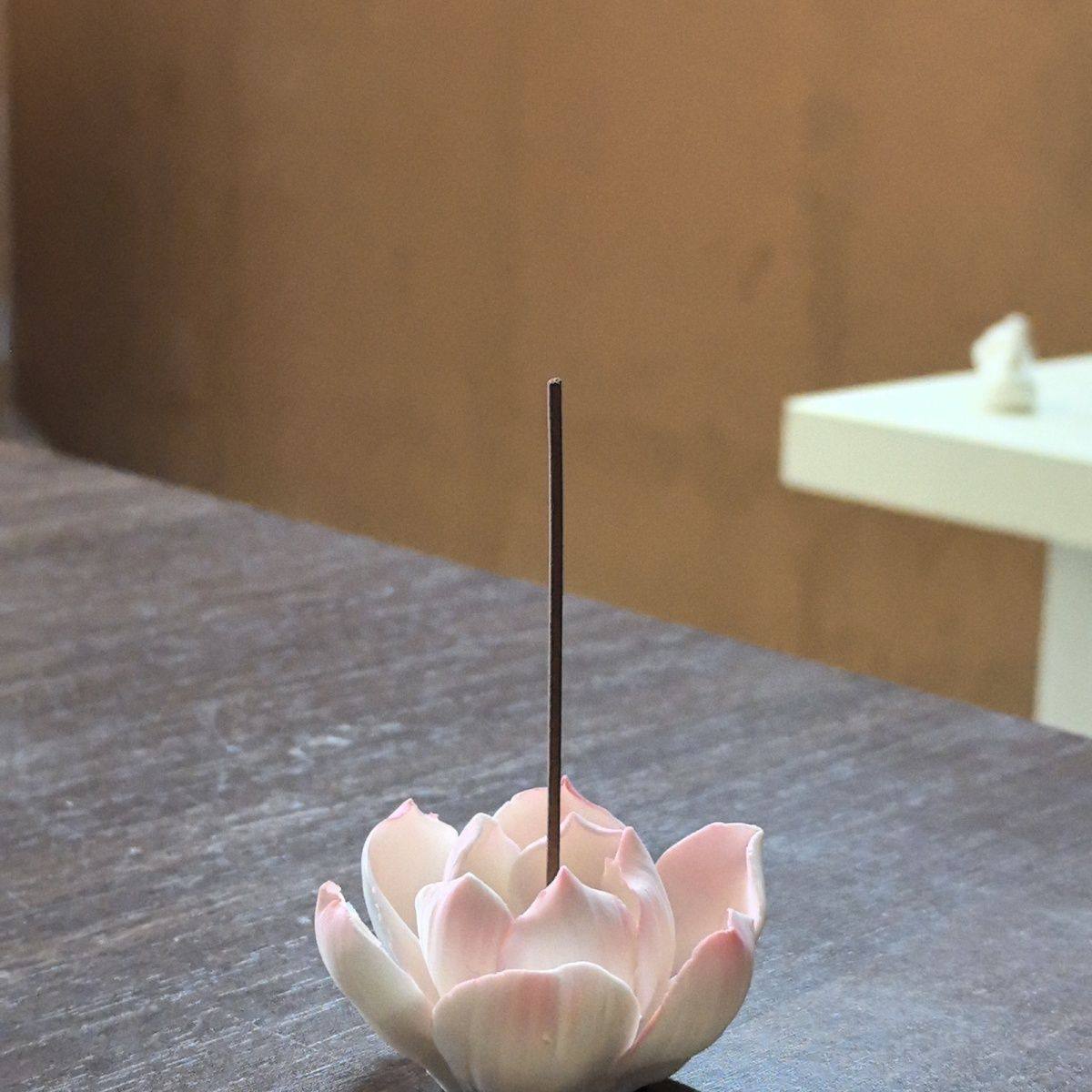 手工陶瓷莲花香插香座创意香薰炉家用室内沉香荷花线香摆插香底座,家居饰品,香薰炉,淘宝优惠券,粉丝福利购,淘宝优惠卷