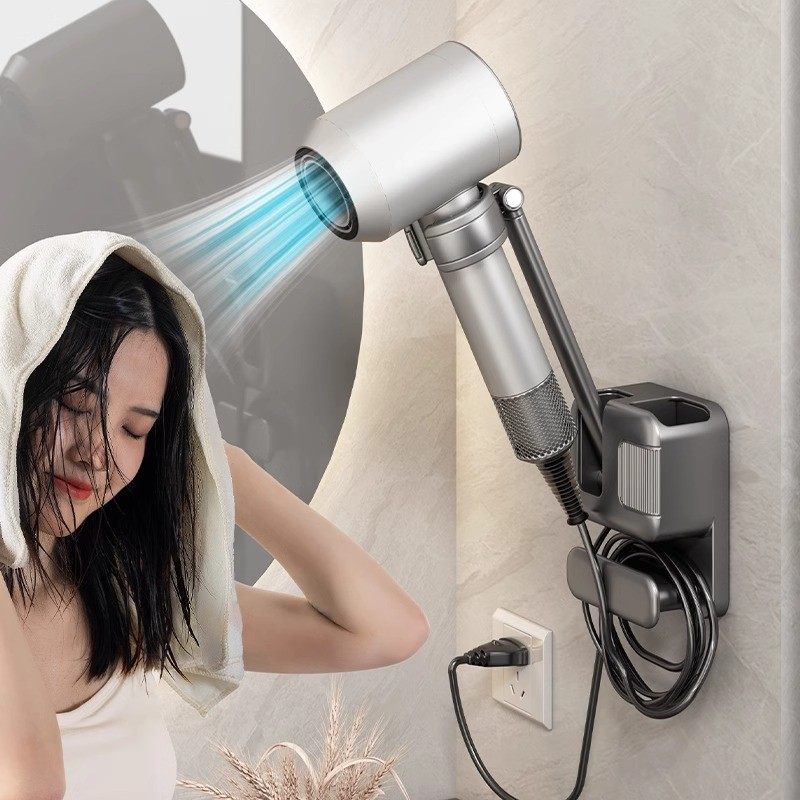 懒人吹风机支架免手持旋转解放双手电吹风机风筒置物架壁挂免打孔,家庭/个人清洁工具,吹风机置物架,淘宝优惠券,粉丝福利购,淘宝优惠卷