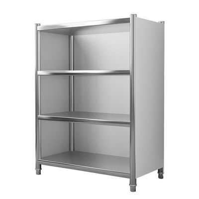 厨房蔬菜置物架落地多层不锈钢架子收纳架家用落地式三层四层货架