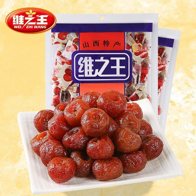维之王山楂凉果蜜饯 500g 酸甜软糯新鲜健康休闲山西特产零食