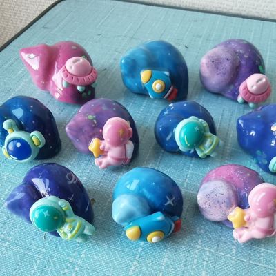 寄居蟹螺壳替换DIY新手套装